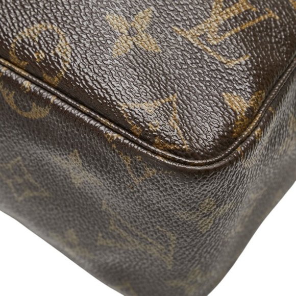 LOUIS VUITTON Authentic Brown Monogram Clutch Bag - Picture 5 of 11